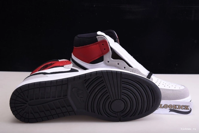 Rep MAX 1 Light Jordan High 555088-126 Air Grey Smoke OG 0813